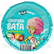 СТАКАН  Солодка вата  BOOMZA " Фруктовий мікс" 16г/24 шт.ящ.